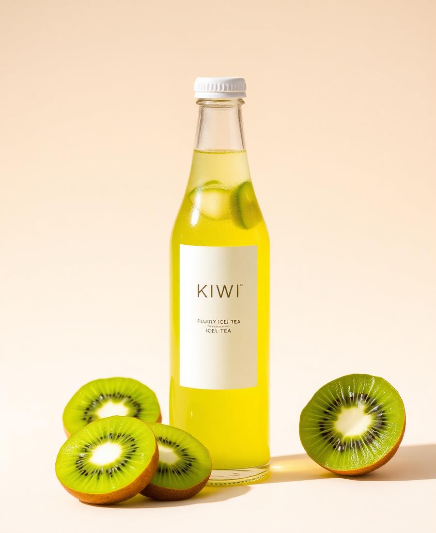 Kiwi Cooler fruit-infused iced tea bottle